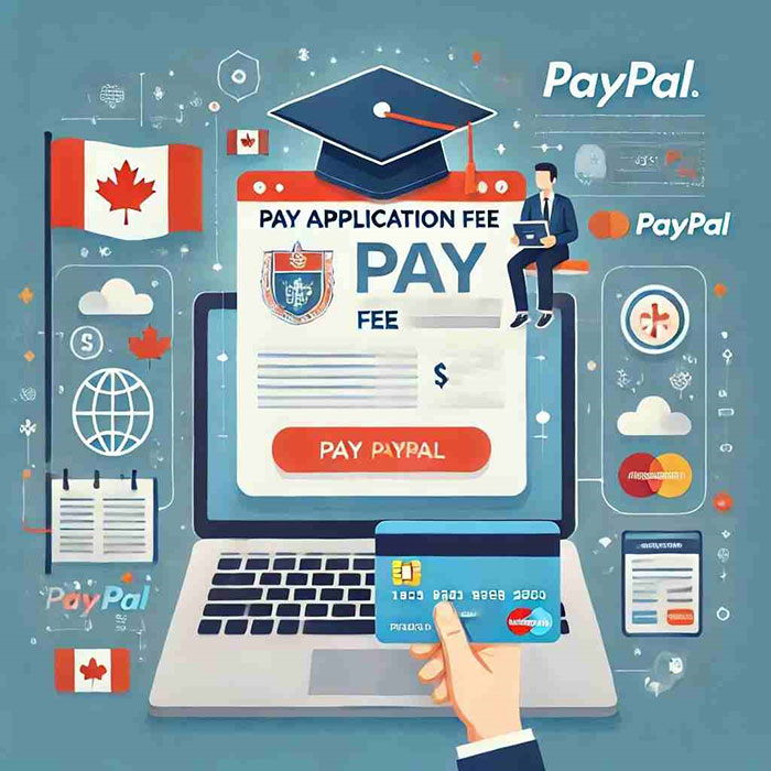 پرداخت اپلیکیشن فی دانشگاه های کانادا