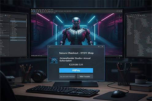 پرداخت در سایت Octane Render